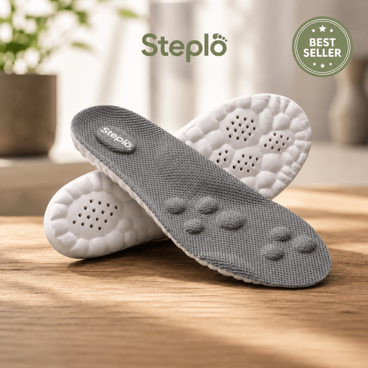 Massage Insoles - SteploOrange
